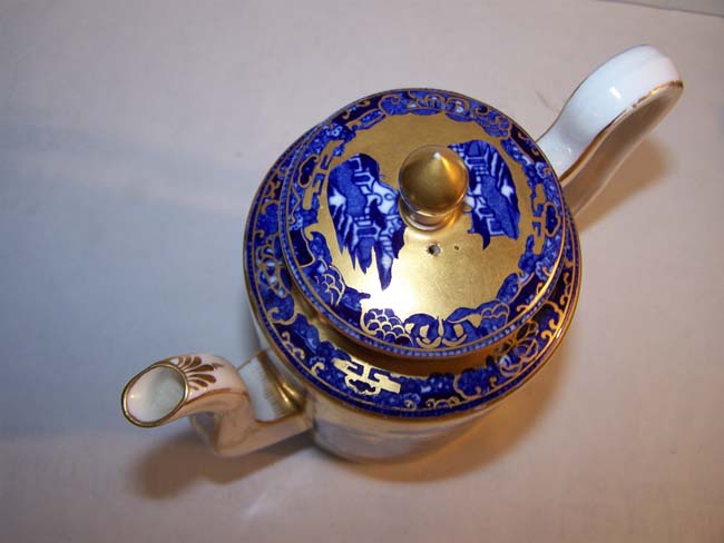 A Beautiful 19th century English Bone China Chocolate Pot by Coalport circa 1850 — image 3